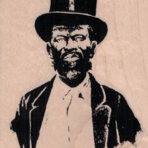 Vintage African American Gentleman 3 x 3 3/4-0